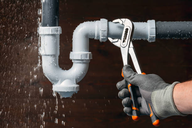 Professional Plumbing technician working in Newton Center, MA